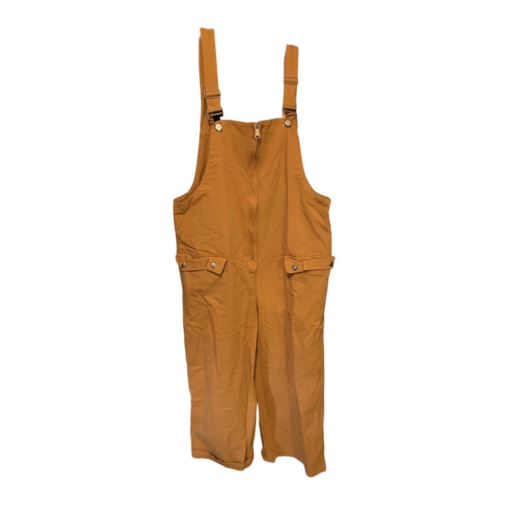 Tan overalls/bibs